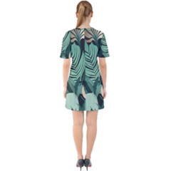 Sixties Short Sleeve Mini Dress 