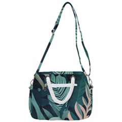 Rope Handles Shoulder Strap Bag 