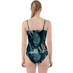 Cut Out Top Tankini Set 