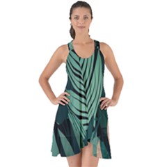 Show Some Back Chiffon Dress 