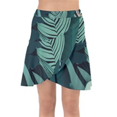 Wrap Front Skirt 