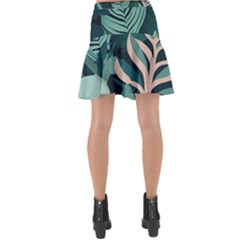 Wrap Front Skirt 