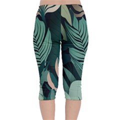 Velvet Capri Leggings  