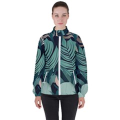 Women s High Neck Windbreaker 