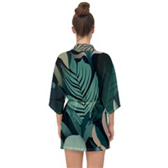 Half Sleeve Chiffon Kimono 