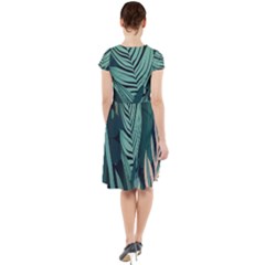 Cap Sleeve Midi Dress 