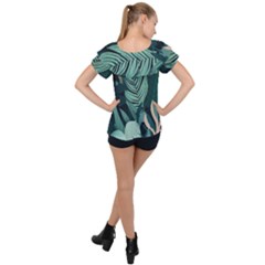 Ruffle Collar Chiffon Blouse 