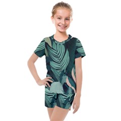 Kids  Mesh T-Shirt and Shorts Set 