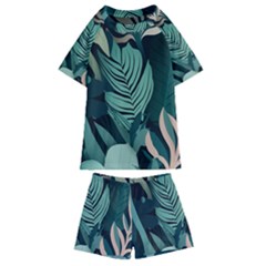 Kids  Swim T-Shirt and Shorts Set 