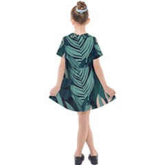 Kids  Short Sleeve Shirt Dress 