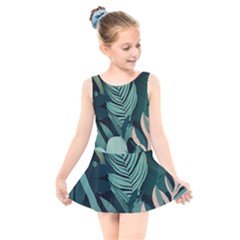 Kids  Skater Dress Swimsuit 