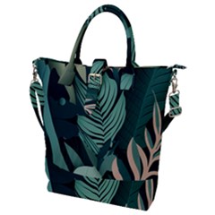 Buckle Top Tote Bag 