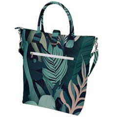Buckle Top Tote Bag 
