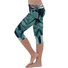 Kids  Lightweight Velour Capri Leggings  