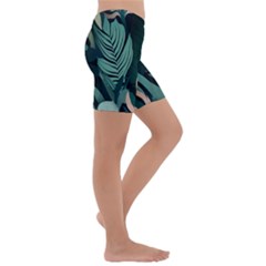 Kids  Lightweight Velour Capri Yoga Leggings 