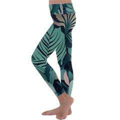 Kids  Lightweight Velour Classic Yoga Leggings 