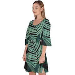 Velour Kimono Dress 