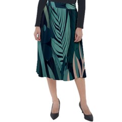 Classic Velour Midi Skirt  