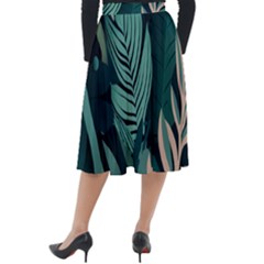 Classic Velour Midi Skirt  