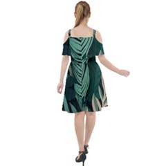 Cut Out Shoulders Dress 