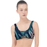 Green Nature Bohemian Painting Leaves Foliage The Little Details Bikini Top