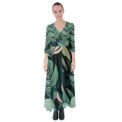 Button Up Maxi Dress 