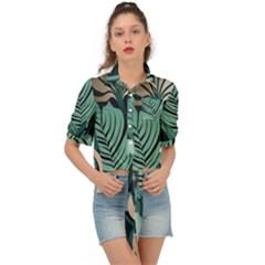 Tie Front Shirt  