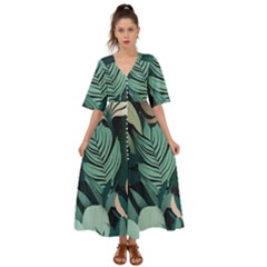 Kimono Sleeve Boho Dress 
