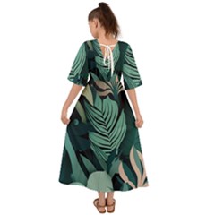 Kimono Sleeve Boho Dress 