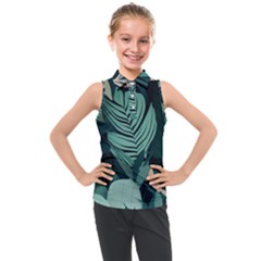 Kids  Sleeveless Polo T-Shirt 