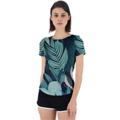 Back Cut Out Sport T-Shirt 