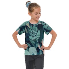 Kids  Mesh Piece T-Shirt 