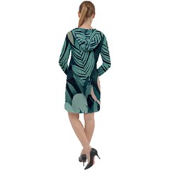 Long Sleeve Hoodie Dress 