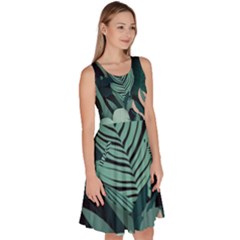 Knee Length Skater Dress With Pockets 