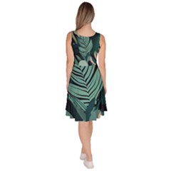 Knee Length Skater Dress With Pockets 