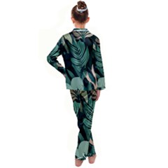 Kids  Satin Long Sleeve Pajamas Set 