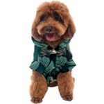 Green Nature Bohemian Painting Leaves Foliage Dog Coat