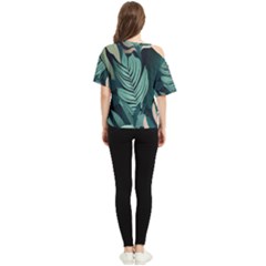 One Shoulder Cut Out T-Shirt 