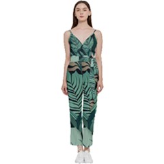 V-Neck Camisole Jumpsuit 