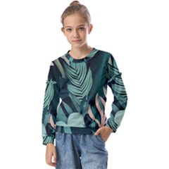 Kids  Long Sleeve T-Shirt with Frill  