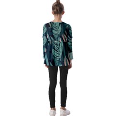 Kids  V Neck Casual Top 