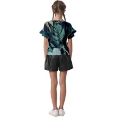 Kids  Cut Out Flutter Sleeves 