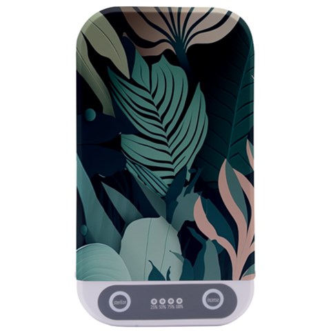 Green Nature Bohemian Painting Leaves Foliage Sterilizers from ArtsNow.com