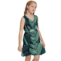 Kids  Sleeveless Tiered Mini Dress 