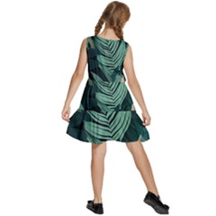 Kids  Sleeveless Tiered Mini Dress 