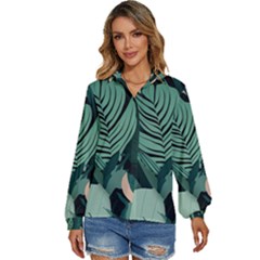 Women s Long Sleeve Button Up Shirt 