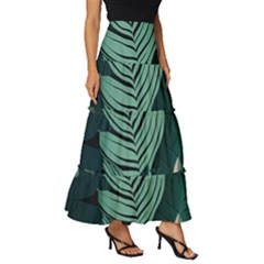 Tiered Ruffle Maxi Skirt 