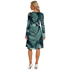 Long Sleeve Dress With Pocket 