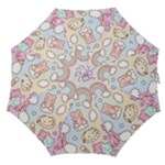 Pusheen Carebears Bears Cat Colorful Cute Pastel Pattern Straight Umbrellas