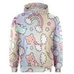 Pusheen Carebears Bears Cat Colorful Cute Pastel Pattern Men s Core Hoodie